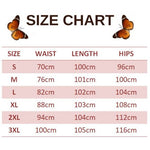 size chart for monarch butterfly pants
