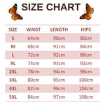 size chart for papilio butterfly leggings