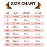 size chart for exquisite butterfly dress