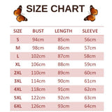 size chart for exquisite butterfly dress