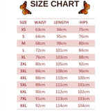 size chart for yellow butterfly leggings