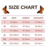 size chart for papilio butterfly dress