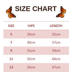 size chart for monarch butterfly jeans