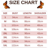 size chart for wood nymph butterfly dress