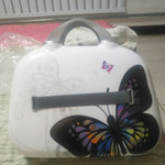 small butterfly suitcase for women