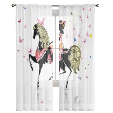 stallion butterfly curtains