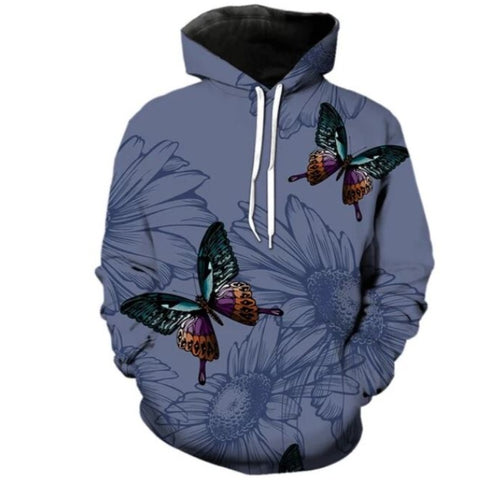 swallowtail butterfly pullover