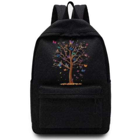 tree and butterfly backpack