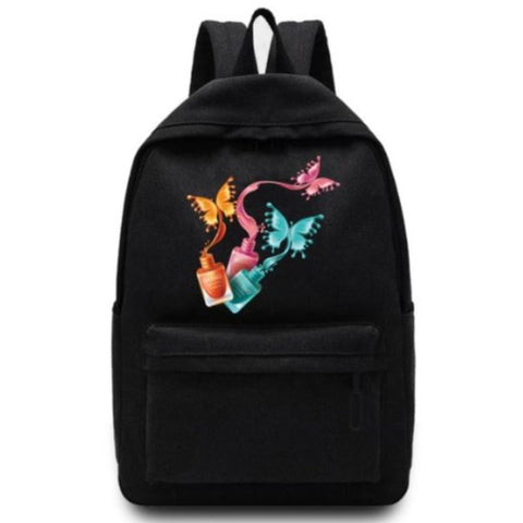tricolor butterfly backpack