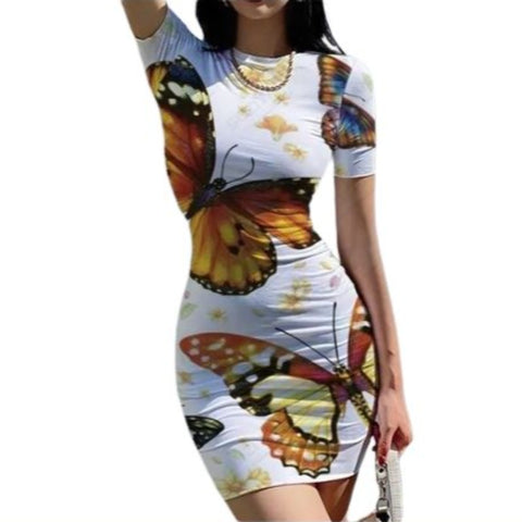 whimsical butterfly dress