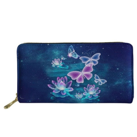 whimsical butterfly wallet