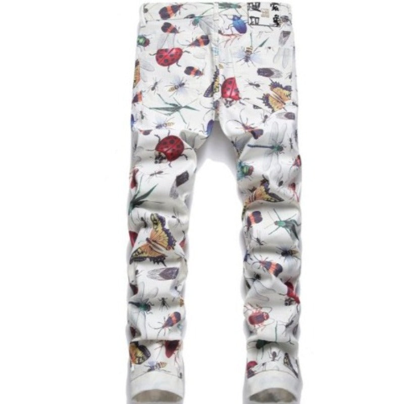 theredthread S butterfly pants 白 White Butterfly Pants | BUTTERFLY KINGDOM