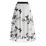 White Butterfly Skirt