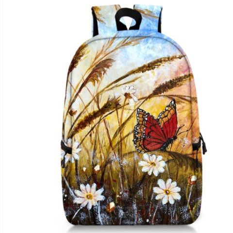 wildlife butterfly backpack