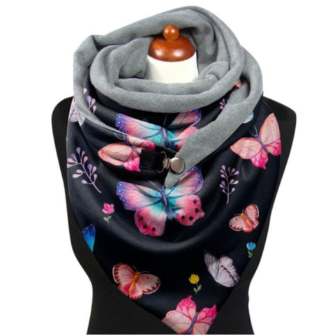 woodnymph butterfly scarf