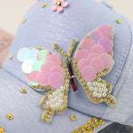 bluefantasy butterfly cap front view