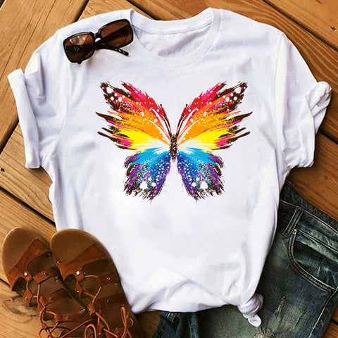Festive Butterfly T Shirt