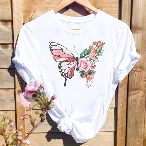 trollius butterfly t shirt