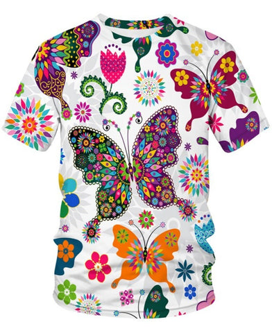 whimsical butterfly t shirt