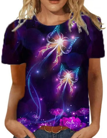 Jellyfish Butterfly T Shirt