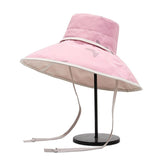 pink butterfly beach hat