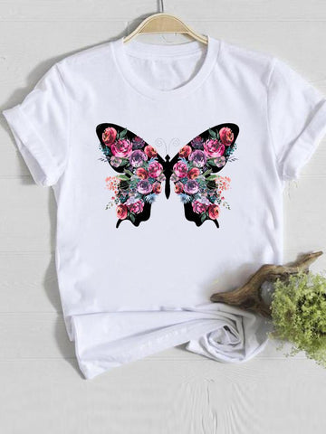 nierembergia butterfly t shirt