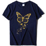 Golden Butterfly T Shirt