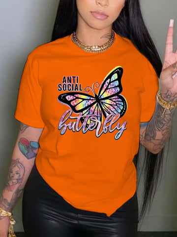 antisocial butterfly t shirt