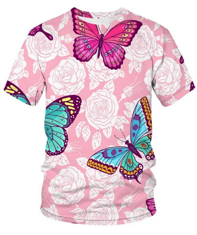 enamel butterfly t shirt