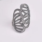 butterfly wing ring for women