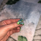 green opal butterfly ring design
