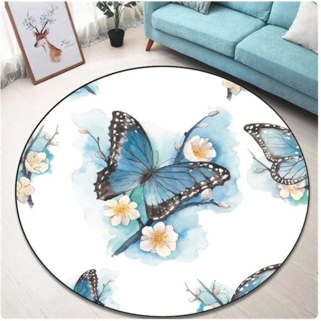 Tenafly Rugs Butterfly Rug | BUTTERFLY KINGDOM