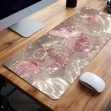 trendy 3D Pink Butterfly Mouse Pad