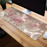3D Pink Butterfly Mouse Pad