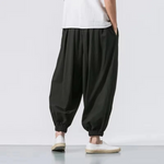 Black Butterfly Sweatpants for men