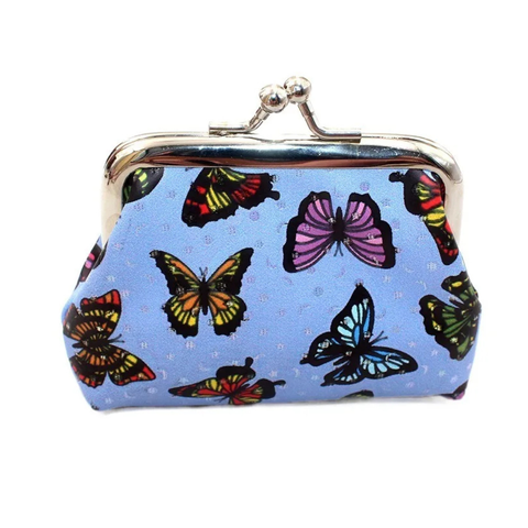 Blue Papilio Butterfly Girl’s Purse