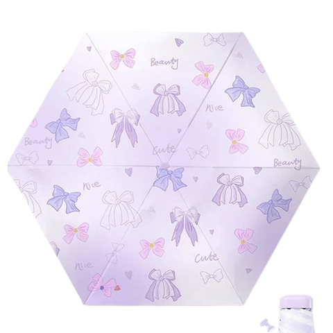 purple Bowknot Umbrella for Women
