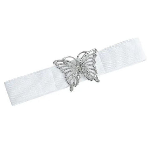 Butterfly Buckle Elastic Belt