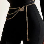 cheap Butterfly Chain Belt