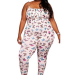 Butterfly Plus Size Jumpsuit