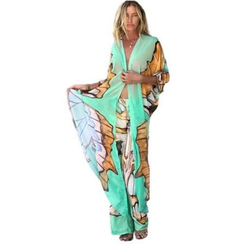 butterfly wing kimono