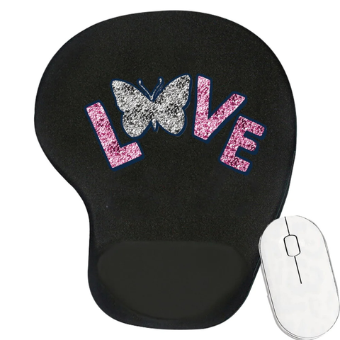 Butterfly in LOVE Mouse Pad