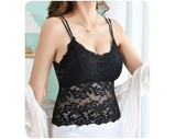 black hollow Women’s Butterfly Lace Embroidered Bralette
