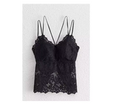 sexy black Women’s Butterfly Lace Embroidered Bralette