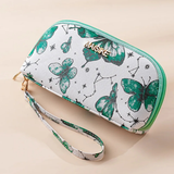 green Checkerspot Butterfly Wallet for women