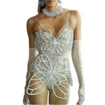 Crystal Butterfly Bodysuit