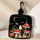 Daggerwing Butterfly and Red Mushroom Wallet for kids
