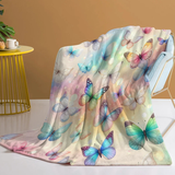 Fantasy Monarch Butterfly Cozy Throw