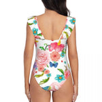 y2k Floral Butterfly Bodysuit