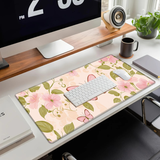 Floral Butterfly Art Mouse Mat